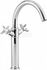 DEANTE - Bateria umywalkowa wysoka TEMISTO Chrom z korkiem click-clack BQT_025D